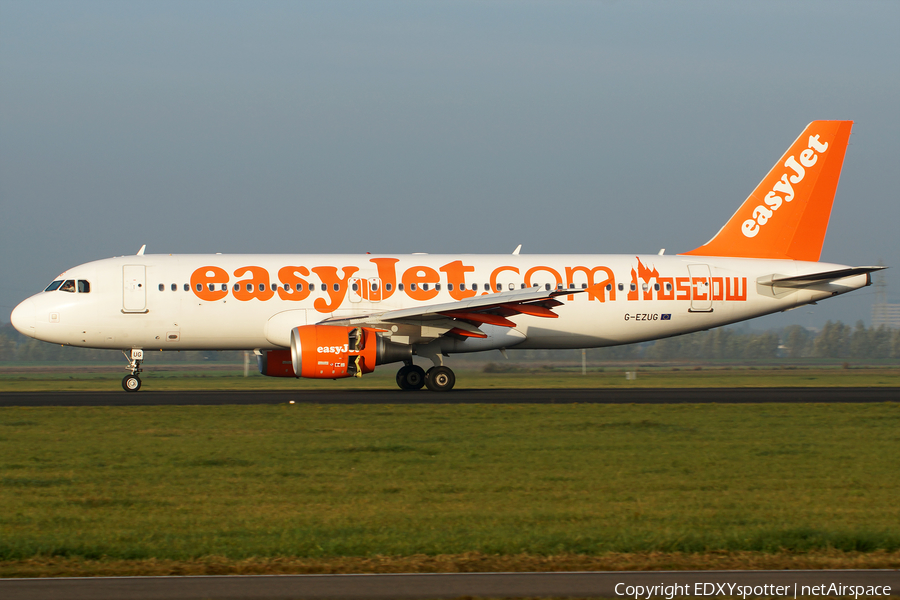 easyJet Airbus A320-214 (G-EZUG) | Photo 278209