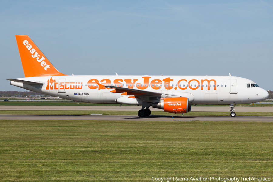 easyJet Airbus A320-214 (G-EZUG) | Photo 502382