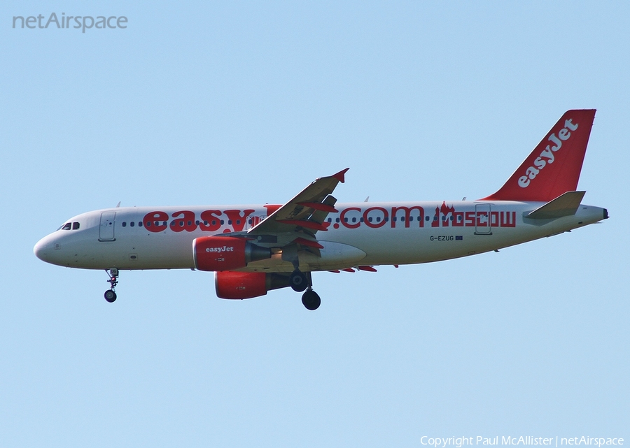 easyJet Airbus A320-214 (G-EZUG) | Photo 28377