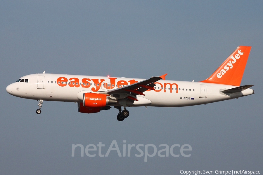 easyJet Airbus A320-214 (G-EZUG) | Photo 19993