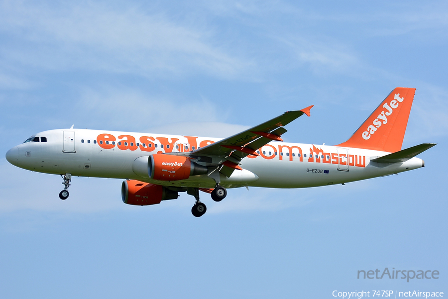 easyJet Airbus A320-214 (G-EZUG) | Photo 49780