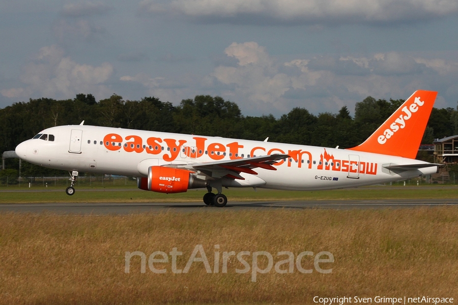 easyJet Airbus A320-214 (G-EZUG) | Photo 79446