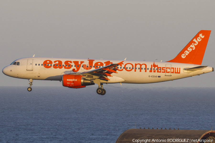 easyJet Airbus A320-214 (G-EZUG) | Photo 127830