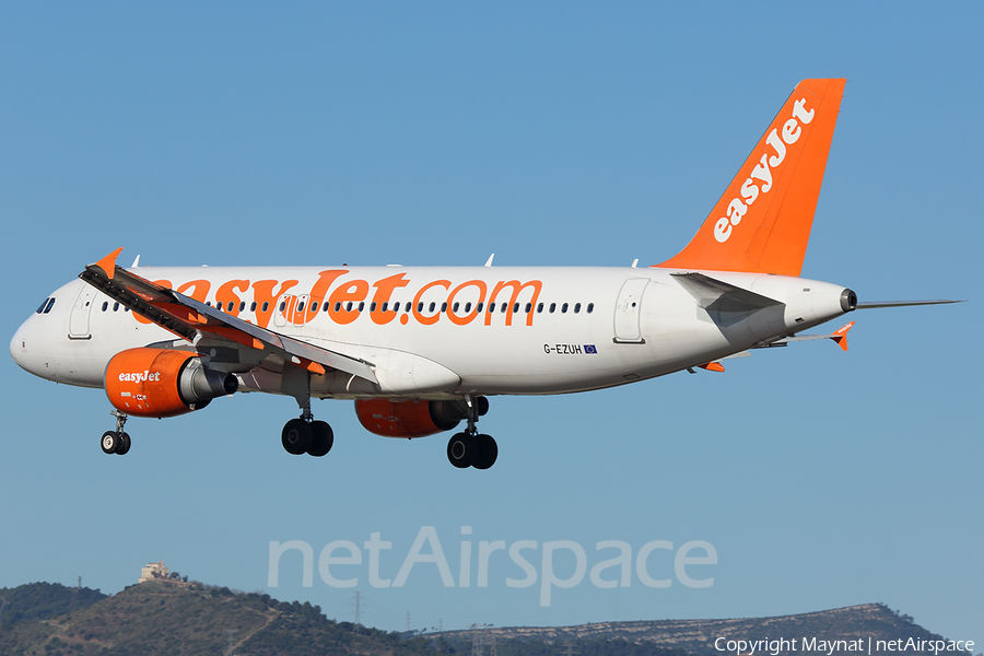 easyJet Airbus A320-214 (G-EZUH) | Photo 377723