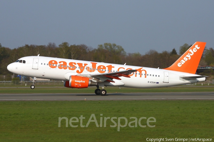 easyJet Airbus A320-214 (G-EZUH) | Photo 74810