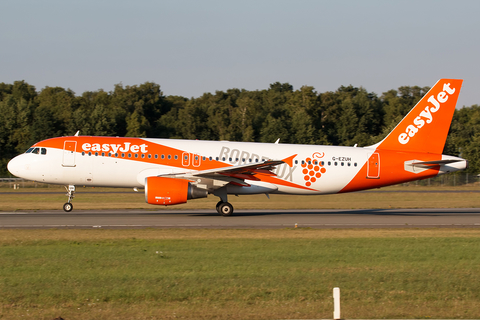 easyJet Airbus A320-214 (G-EZUH) at  Hamburg - Fuhlsbuettel (Helmut Schmidt), Germany