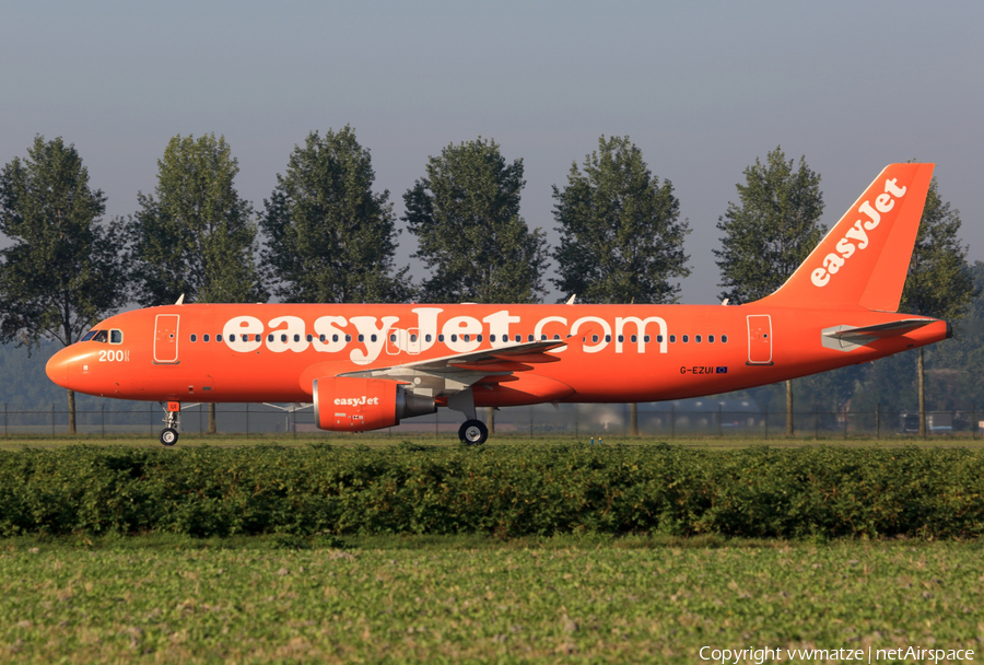 easyJet Airbus A320-214 (G-EZUI) | Photo 122907