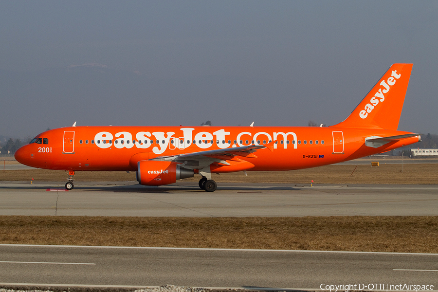 easyJet Airbus A320-214 (G-EZUI) | Photo 376290
