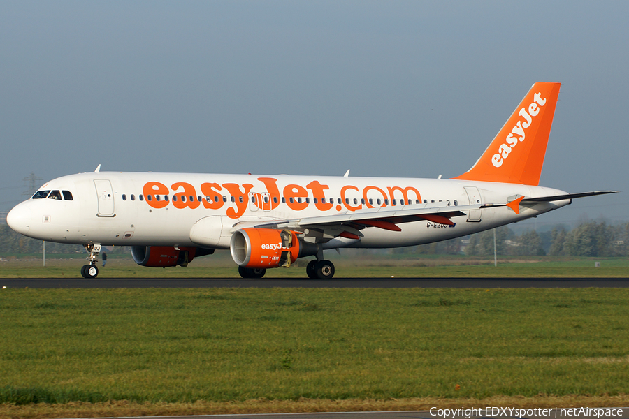 easyJet Airbus A320-214 (G-EZUJ) | Photo 278231