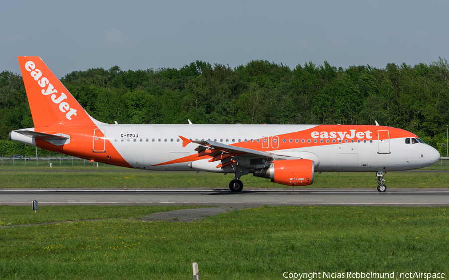 easyJet Airbus A320-214 (G-EZUJ) | Photo 242617