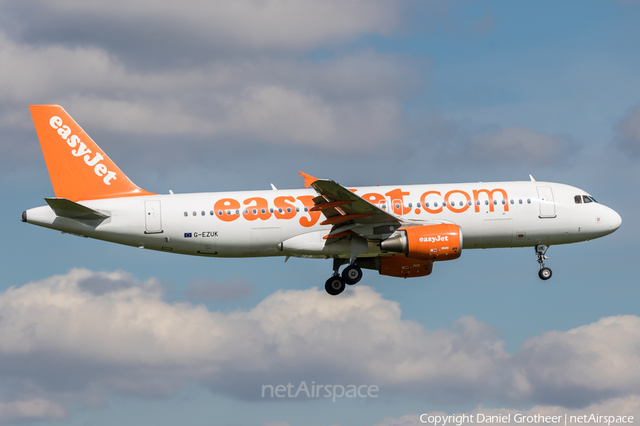easyJet Airbus A320-214 (G-EZUK) | Photo 90039