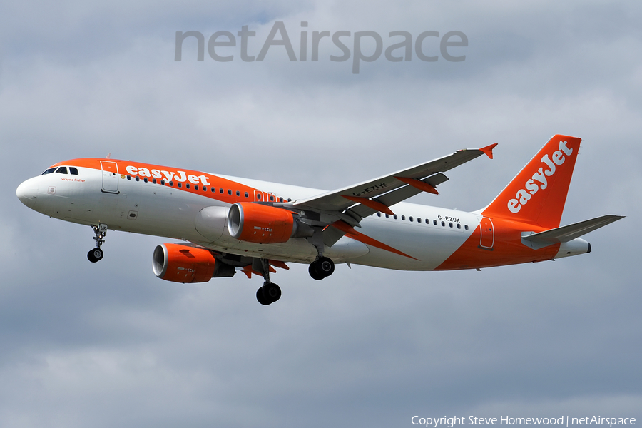 easyJet Airbus A320-214 (G-EZUK) | Photo 535323