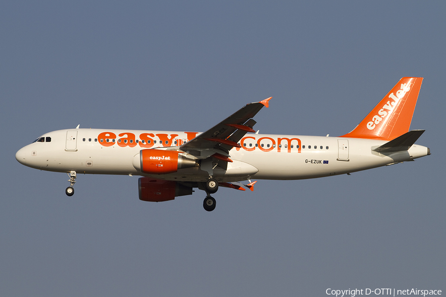 easyJet Airbus A320-214 (G-EZUK) | Photo 394189