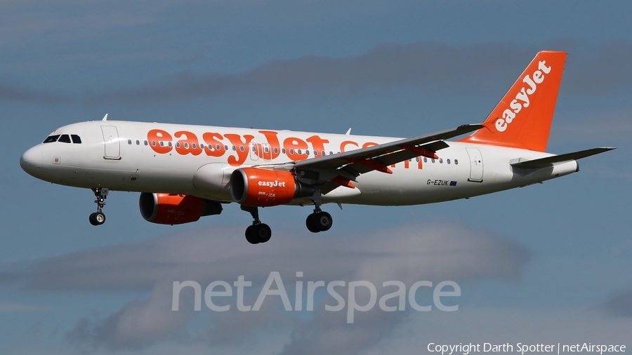 easyJet Airbus A320-214 (G-EZUK) | Photo 221774