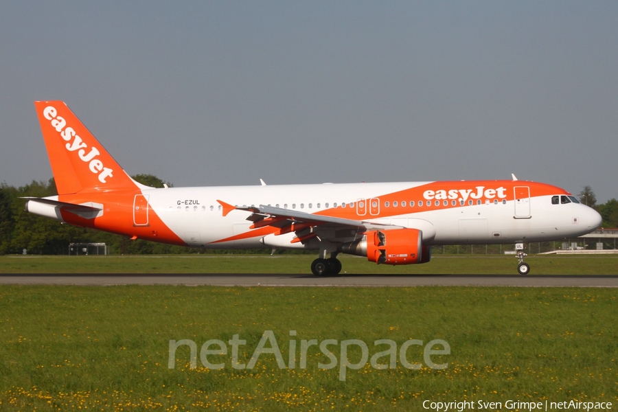 easyJet Airbus A320-214 (G-EZUL) | Photo 385513