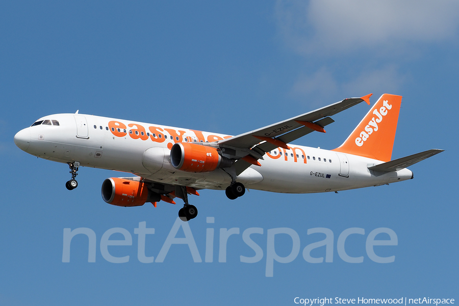 easyJet Airbus A320-214 (G-EZUL) | Photo 174696