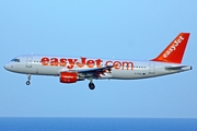 easyJet Airbus A320-214 (G-EZUL) at  Gran Canaria, Spain