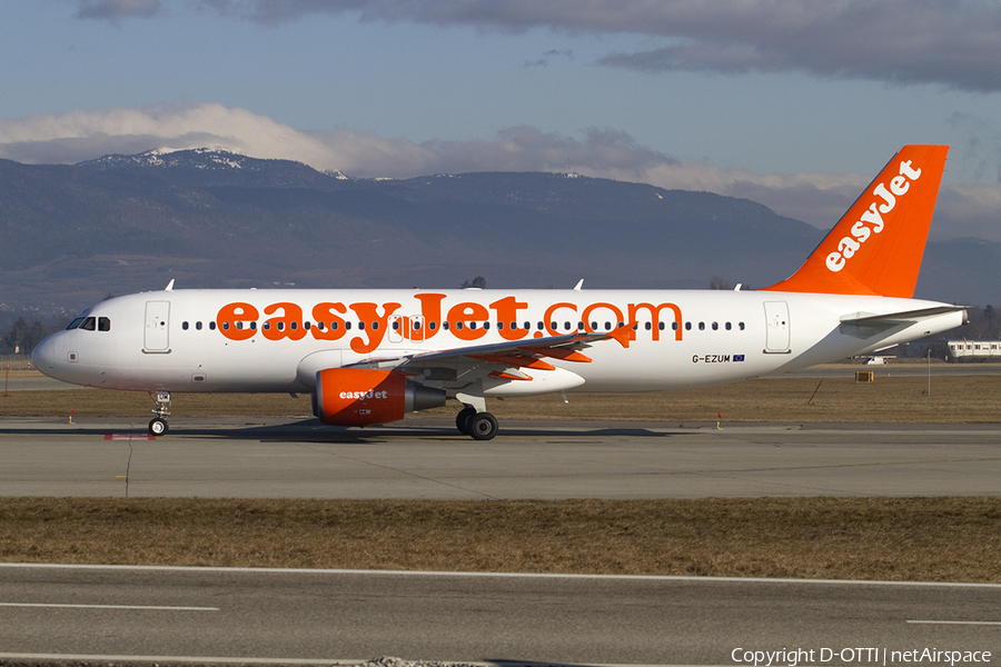 easyJet Airbus A320-214 (G-EZUM) | Photo 376747