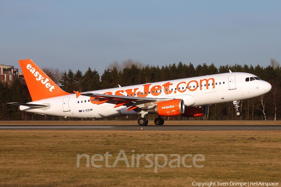 easyJet Airbus A320-214 (G-EZUM) | Photo 41091