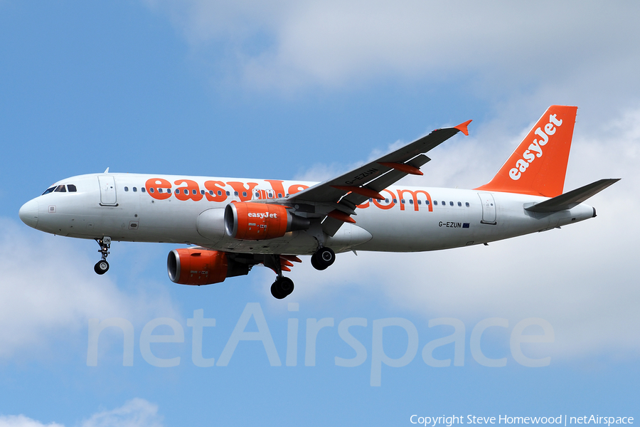 easyJet Airbus A320-214 (G-EZUN) | Photo 174698