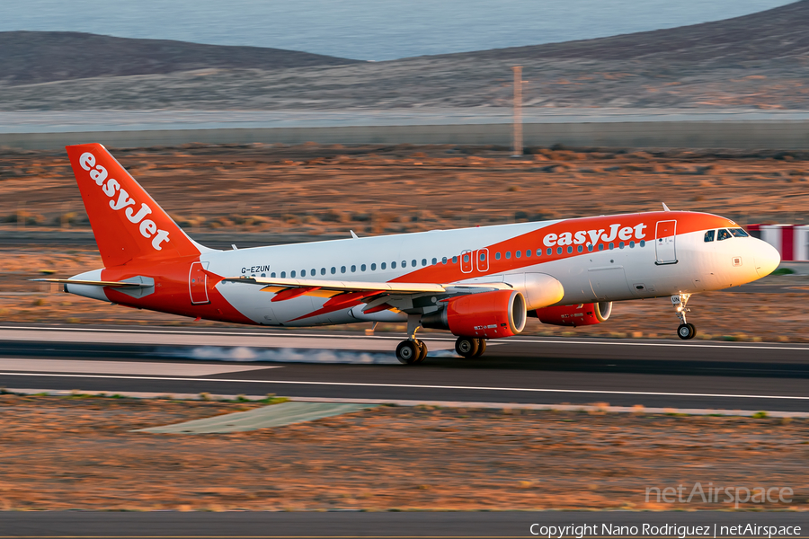 easyJet Airbus A320-214 (G-EZUN) | Photo 481176