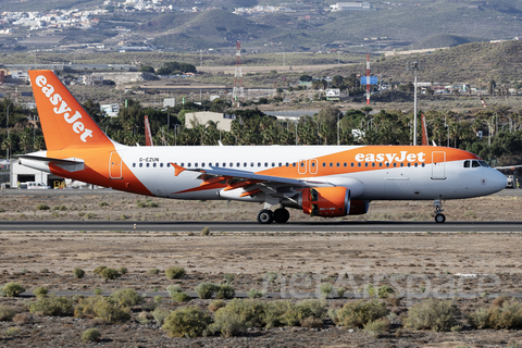 easyJet Airbus A320-214 (G-EZUN) at  Tenerife Sur - Reina Sofia, Spain