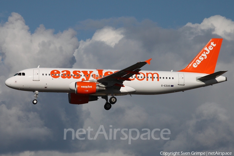 easyJet Airbus A320-214 (G-EZUO) | Photo 20025