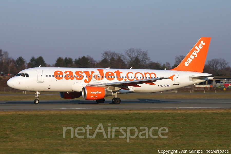 easyJet Airbus A320-214 (G-EZUO) | Photo 70976
