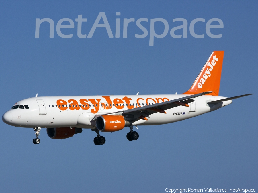 easyJet Airbus A320-214 (G-EZUO) | Photo 338671