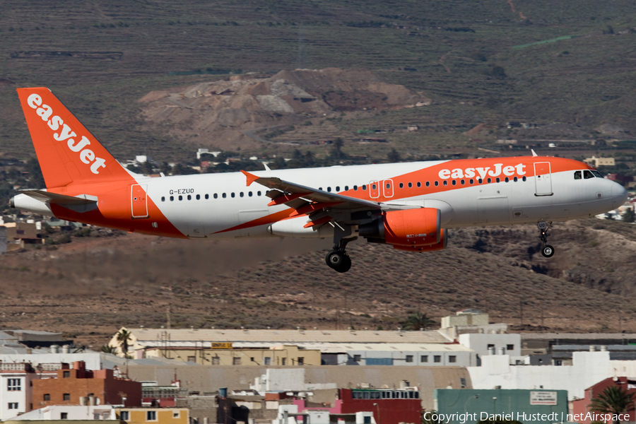 easyJet Airbus A320-214 (G-EZUO) | Photo 413403