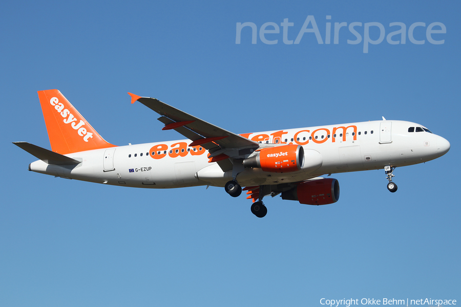 easyJet Airbus A320-214 (G-EZUP) | Photo 72859