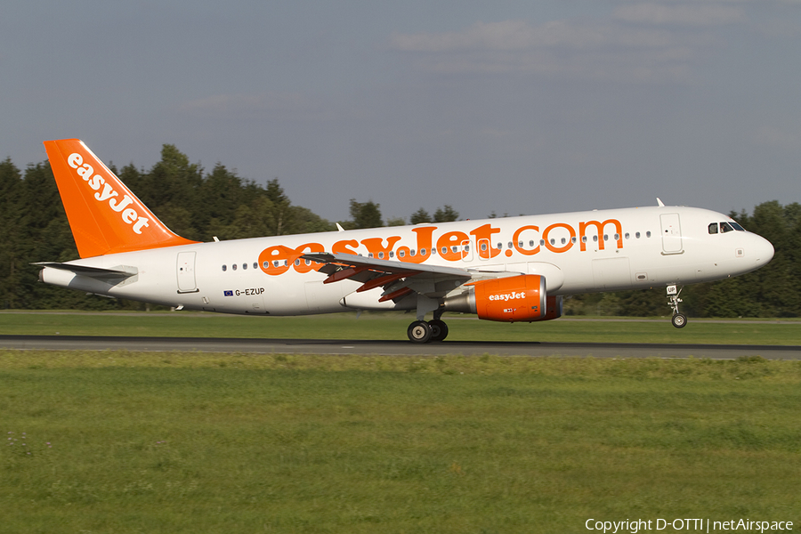 easyJet Airbus A320-214 (G-EZUP) | Photo 393052