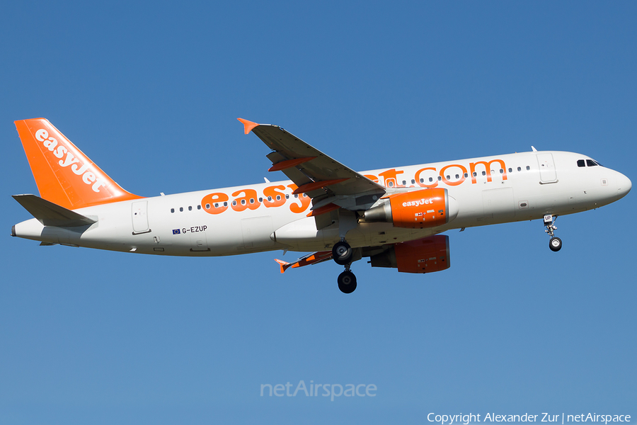 easyJet Airbus A320-214 (G-EZUP) | Photo 393104