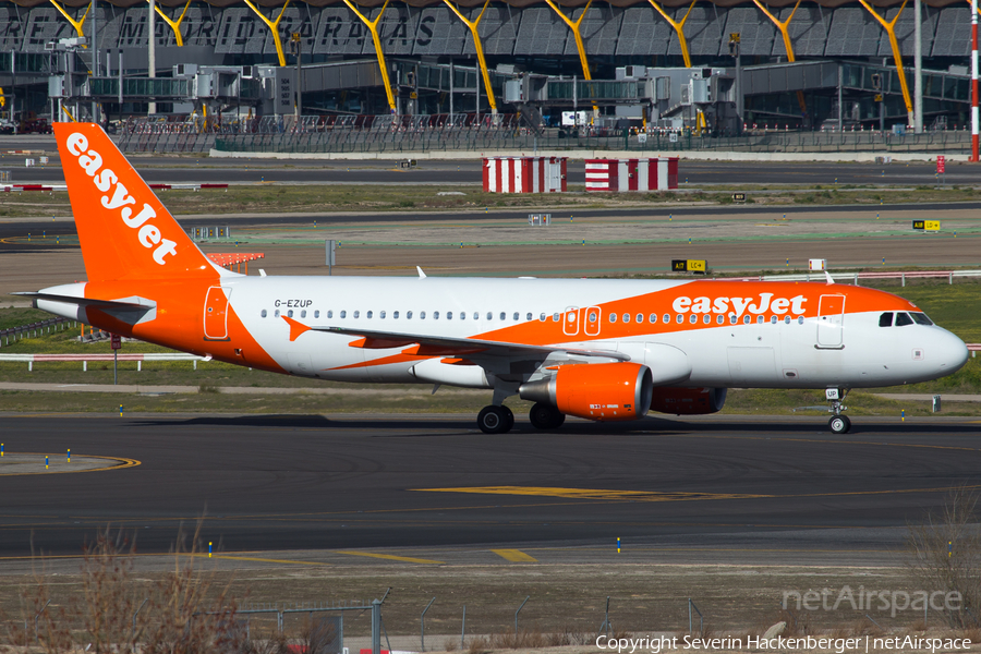 easyJet Airbus A320-214 (G-EZUP) | Photo 239288
