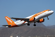 easyJet Airbus A320-214 (G-EZUP) at  Tenerife Sur - Reina Sofia, Spain