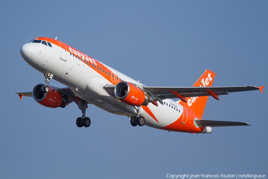 easyJet Airbus A320-214 (G-EZUR) | Photo 428763