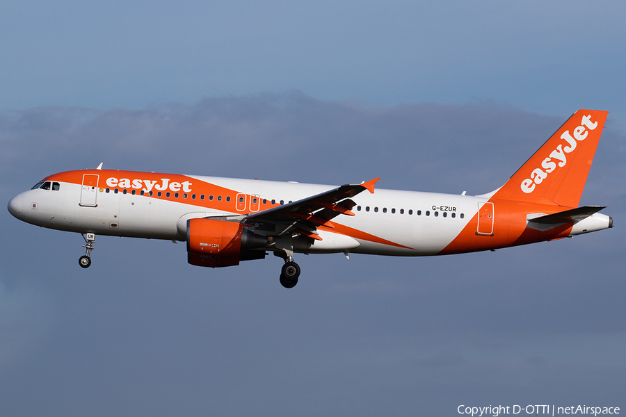 easyJet Airbus A320-214 (G-EZUR) | Photo 503232