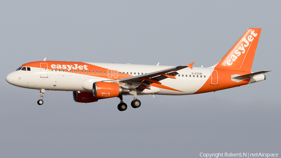 easyJet Airbus A320-214 (G-EZUR) | Photo 593360