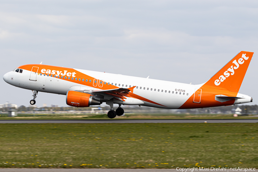 easyJet Airbus A320-214 (G-EZUS) | Photo 510257