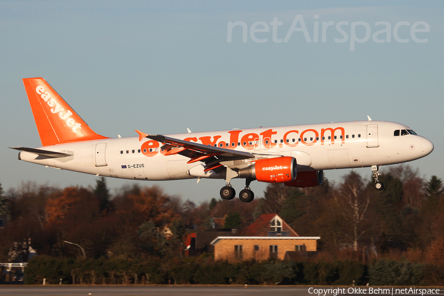 easyJet Airbus A320-214 (G-EZUS) | Photo 132790
