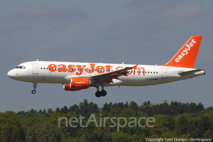 easyJet Airbus A320-214 (G-EZUS) | Photo 78486