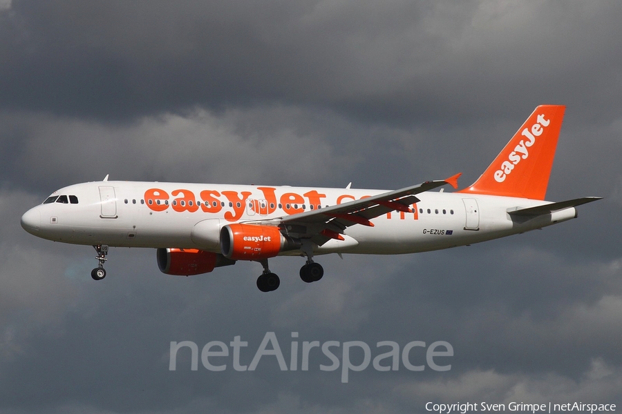 easyJet Airbus A320-214 (G-EZUS) | Photo 78517