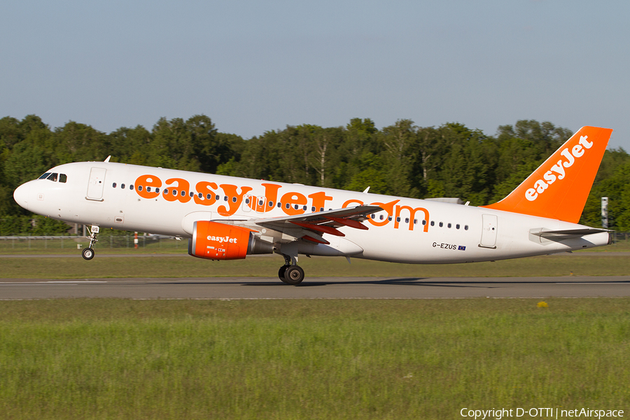 easyJet Airbus A320-214 (G-EZUS) | Photo 495016