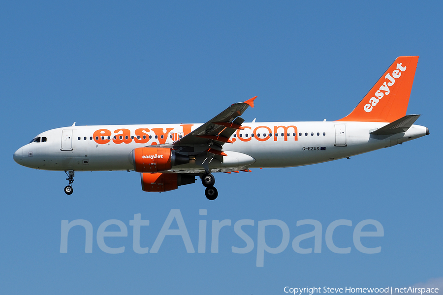 easyJet Airbus A320-214 (G-EZUS) | Photo 174702