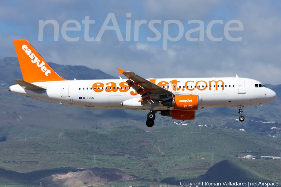 easyJet Airbus A320-214 (G-EZUS) | Photo 338672