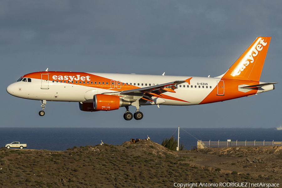 easyJet Airbus A320-214 (G-EZUS) | Photo 621845
