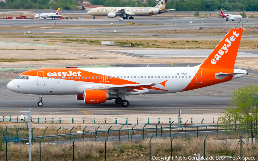 easyJet Airbus A320-214 (G-EZUS) | Photo 339763