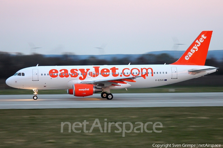 easyJet Airbus A320-214 (G-EZUS) | Photo 19688