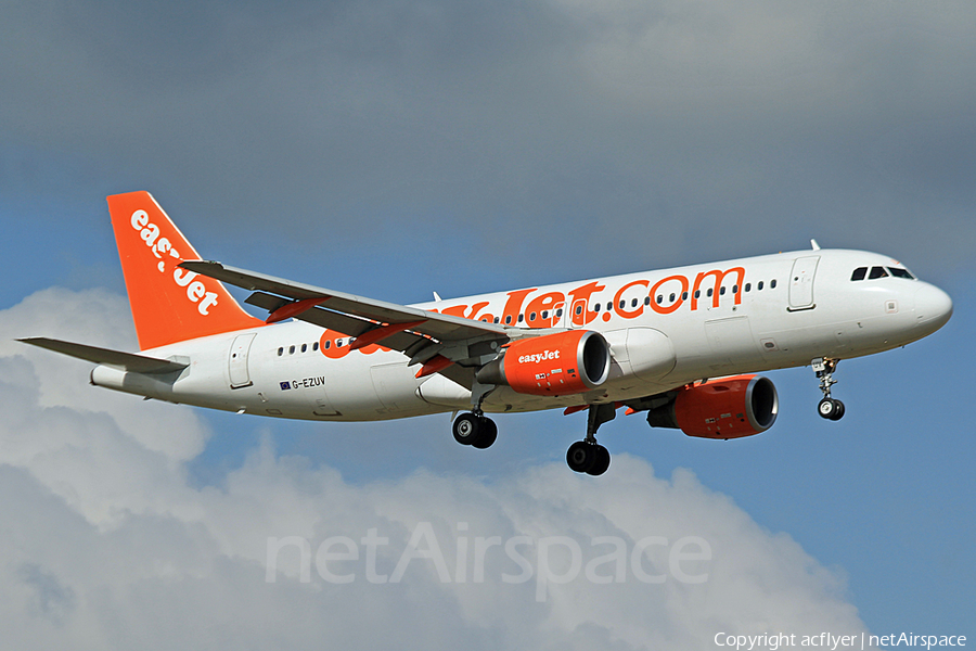 easyJet Airbus A320-214 (G-EZUV) | Photo 174849