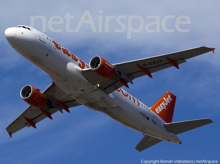 easyJet Airbus A320-214 (G-EZUV) | Photo 338673